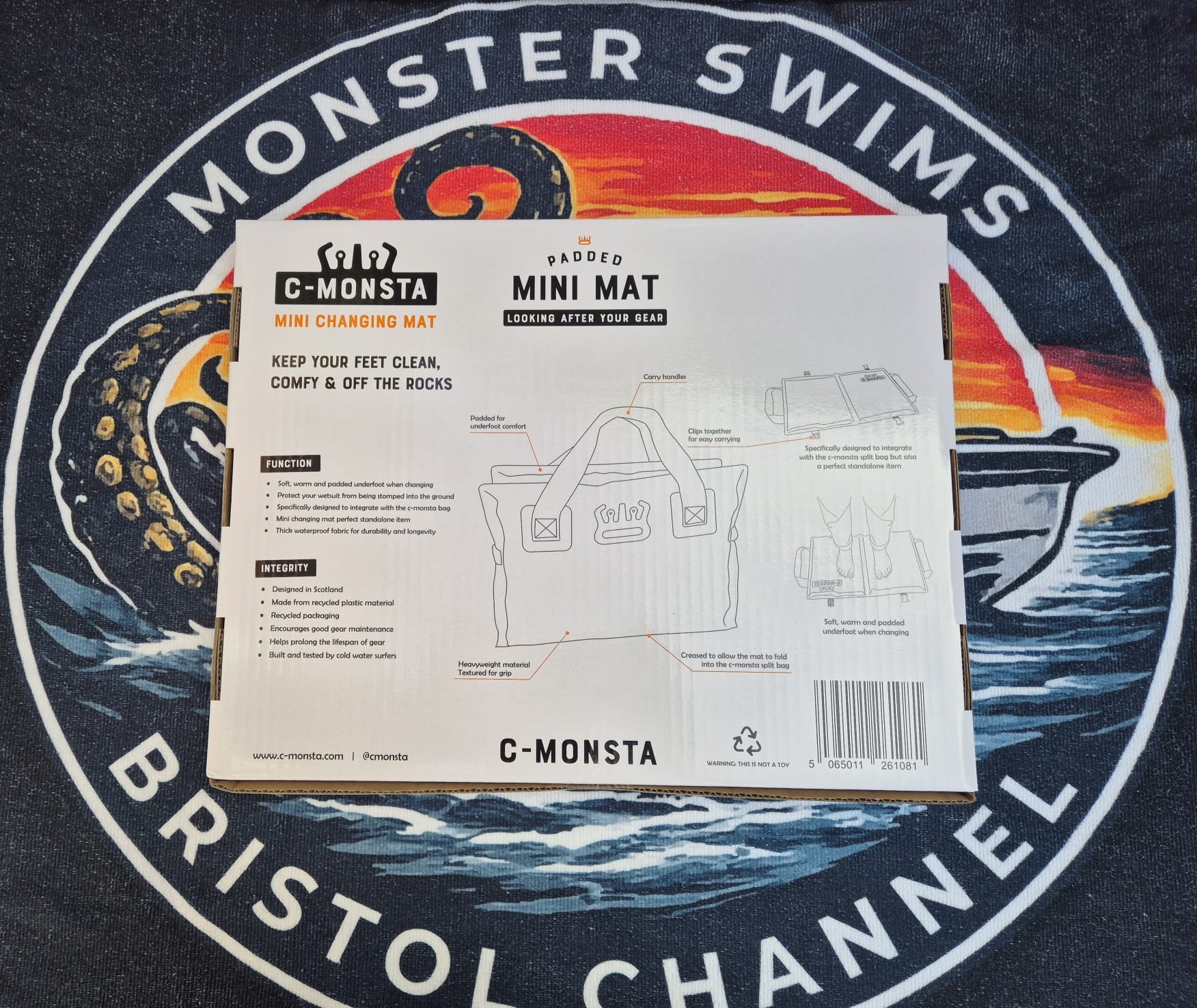 C-monsta mini changing mat - Image 3
